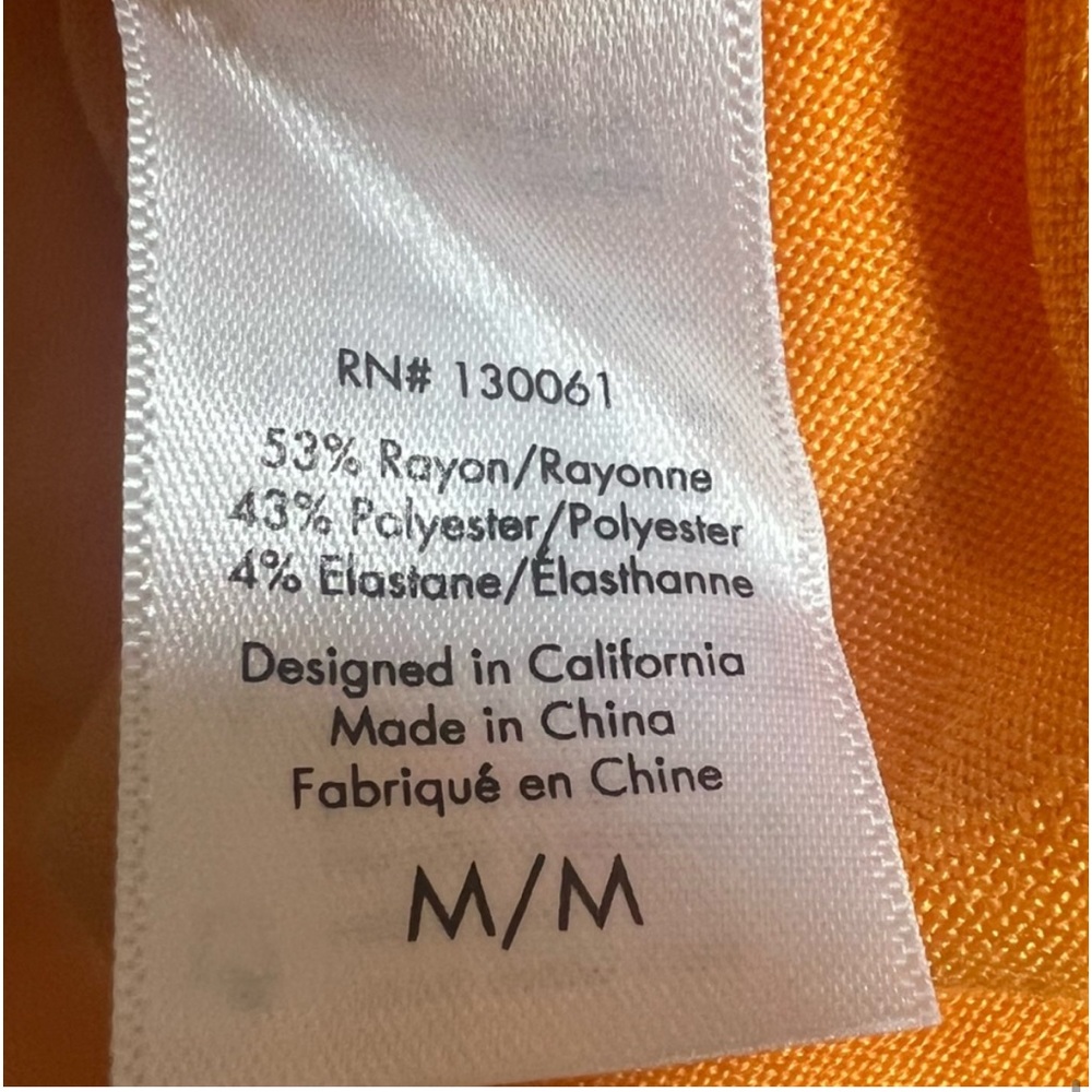 NWT L*space - Tiana Dress Tamarind orange size medium - Picture 7 of 7